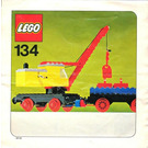 LEGO Mobile Crane and Wagon Set 134-1 Instructions