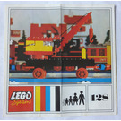LEGO Mobile Crane (Plate Base) Set 128-3 Instructions