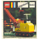LEGO Mobile Kran 643-2 Instructions