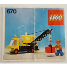 LEGO Mobile Crane Set 670-1 Instructions