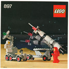 LEGO Mobile rocket launcher Set 897 Instructions