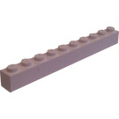 LEGO Modulex Steen 1 x 10 met M Aan Studs