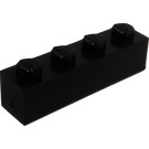 LEGO Modulex Brick 1 x 4 with LEGO on Studs