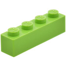 LEGO Modulex Klods 1 x 4 med M på knops