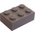 LEGO Modulex Brique 2 x 3 avec Lego sur Studs