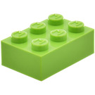 LEGO Modulex Brick 2 x 3 with M on Studs
