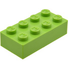 LEGO Modulex Brick 2 x 4 with M on Studs