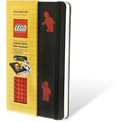 LEGO Moleskine notebook red brick, plain, large  (5001129)