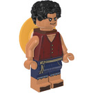 LEGO Monkey D. Luffy with Hat on Back Minifigure