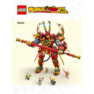 LEGO Monkey King Ultra Mech 80045 Інструкції