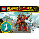 LEGO Monkey King Warrior Mech Set 80012 Instructions