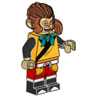 LEGO Monkey King with Orange Robe and Dark Turquoise Bandana (Open Eyes) Minifigure