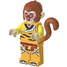 LEGO Monkey King with Orange Robe with Black Stripes and Red Sash Minifigure