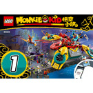 LEGO Monkie Kid's Team Dronecopter 80023 Instrukcje