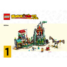 LEGO Monkie Kid's Team Hideout Set 80044 Instructions