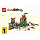 LEGO Monkie Kid's Team Hideout 80044 Anweisungen