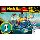 LEGO Monkie Kid's Team Secret HQ 80013 Ohjeet