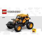 LEGO Monster Jam DIGatron Pull-Back Set 42199 Instructions