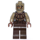 LEGO Mordor Orc Dark Tan Bald Minifigur