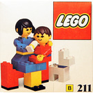 LEGO Mother and baby with dog Set 211-1