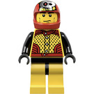 LEGO Motorbike Rider Mike (Bone Cruncher) Minifigure