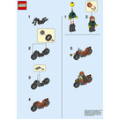 LEGO Motorbike Set 952010 Instructions
