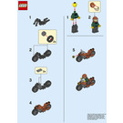 LEGO Motorbike 952010 Instructies