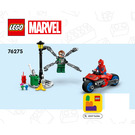 LEGO Motorfiets Chase: Spider-Man vs. Doc Ock 76275 Instructions