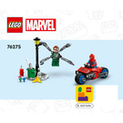 LEGO Motorcycle Chase: Spider-Man vs. Doc Ock Set 76275 Instructions