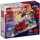 LEGO Motorcycle Chase: Spider-Man vs. Doc Ock Set 76275 Packaging