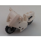 LEGO Motorcycle Fairing mit Medium Stone Grey wheels (52035)