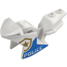 LEGO Motorcycle Fairing with 'POLICE' and Star Logo (18895 / 67291)