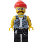 LEGO Moto Mécanicien Minifigurine