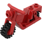 LEGO Motorrad Old Style mit Rot Räder