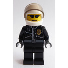 LEGO Moto Policeman avec Leather Jacket Figurine