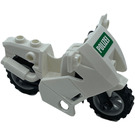 LEGO Motorfiets met Zwart Chassis met Sticker (52035)
