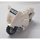 레고 Motorcycle with Black Chassis with Sticker from Set 60007 (52035)