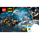 LEGO Mr. Freeze Batcycle Battle Set 76118 Instructions