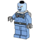 LEGO Mr. Freeze jossa Keskivaalea sininen Puku ja Niskakiinnike Minihahmo