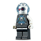 LEGO Mr. Freeze jossa Pearl Dark Harmaa Puku Minihahmo