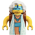 LEGO Mrs. Castillo in Light Aqua Dress with Orange Shirt