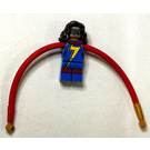 LEGO Ms. Marvel con Largo Brazos Minifigura