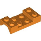 LEGO Garde-boue assiette 2 x 4 avec Arche
 sans trou (3788)
