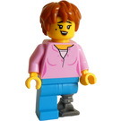 LEGO Museum Visitor - Prosthetic Jambe Minifigurine