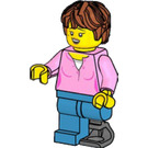 LEGO Museum Visitor - Prosthetic Leg Minifigure