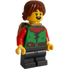 LEGO Mushroom House Boy - Donker zandbruin Zak Minifiguur