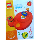 LEGO Music Twister Set 3361 Instructions