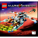 LEGO MX-81 Hypersonic Operations Aircraft Set 7644 Instructions