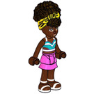 LEGO Nandi with Turquoise Bikini Top Minifigure