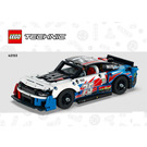 LEGO NASCAR Next Gen Chevrolet Camaro ZL1 42153 Instrukce